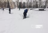 Снегопад в Сатке: уборку начали оперативно 