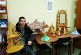 Саткинцев приглашают посетить выставку изделий из дерева от местного умельца 