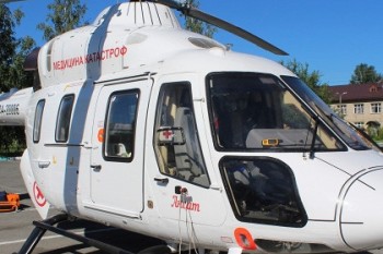 В Челябинской области начали работать вертолёты санавиации 