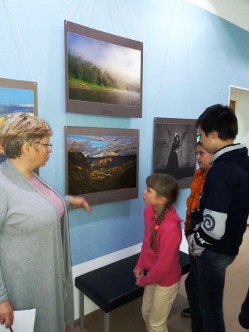 Воспитанников реабилитационного центра Саткинского района впечатлила фотовыставка 