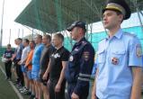 «Сменили форму»: полицейские Саткинского района приняли участие в футбольном матче 