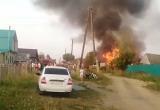 «Борьба с огнём»: вчера вечером в Бакале горел жилой дом 
