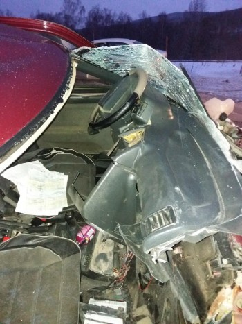 В Саткинском районе в ДТП на Калым горе погиб пассажир автомобиля  