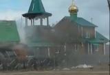 В Саткинском районе произошел пожар на территории храма 