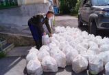 «Нужна помощь волонтеров!»: в Саткинском районе продолжается доставка продуктов нуждающимся  
