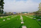 В Айлино началось строительство новой футбольной площадки с искусственным покрытием 