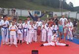 Юные каратисты из Саткинского района приняли участие в спортивном мероприятии, которое проходило в экоспортивной деревне