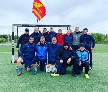 Саткинские пожарные приняли участие в областных соревнованиях по футболу 