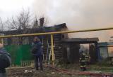 «Огонь на Советской»: на месте ЧП в старой части Сатки продолжают работать пожарные 