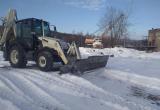 Очистка улиц Бакальского городского поселения от снега будет производиться с помощью нового погрузчика 