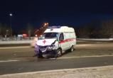 В автомобиле скорой помощи, который попал в ДТП в Челябинске, находились два пациента из Сатки 