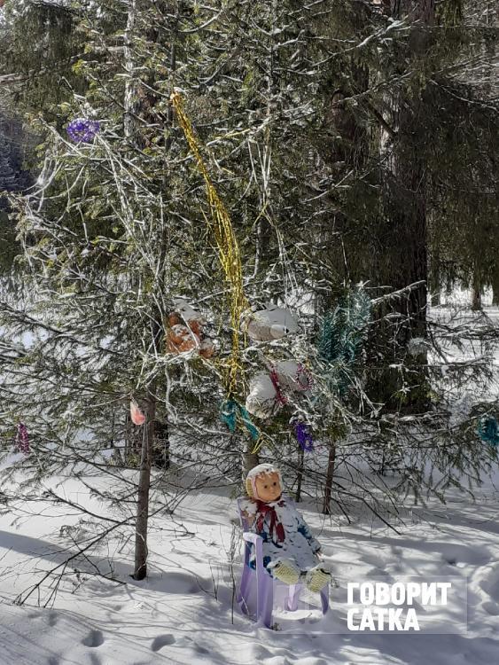 В Бакале на тропе здоровья до сих пор не убрали новогодние украшения В Бакале на тропе здоровья до сих пор не убрали новогодние украшения