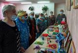 Воспитанники и педагоги реабилитационного центра организовали выставку в саткинском Доме ветеранов  
