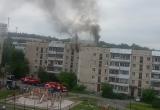 «ЧП на Западном»: в одной из саткинских многоэтажек произошёл пожар  
