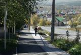 Вело-пешеходная дорожка по улице Жданова достроена до улицы Шоссейной