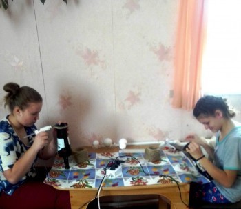 В реабилитационном центре Саткинского района реализуется проект «Красота из бросового материала»
