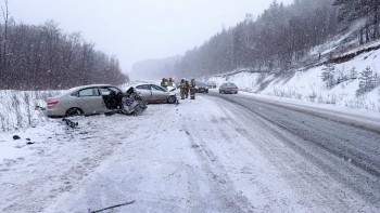 18+ «Смертельная авария»: в ДТП, которое произошло в Саткинском районе 3 января, погиб человек  
