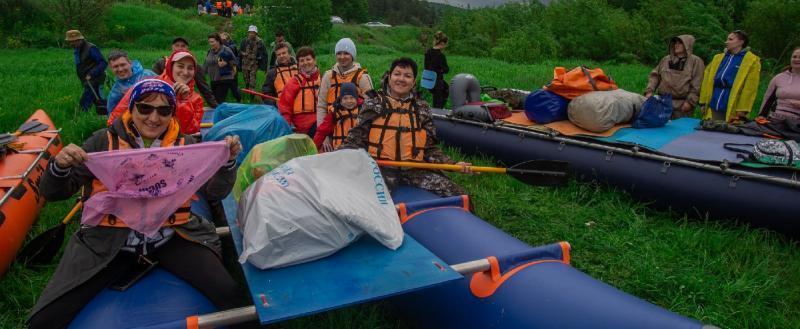 Фестиваль «Айские притёсы», который проходил в Саткинского района, собрал множество любителей водного туризма 