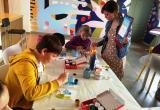 Школьники из Саткинского района приняли участие в мастер-классе по рисованию 