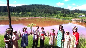 «В поисках цветка папоротника»: в День Ивана Купалы в Бакале состоялся квест, участие в котором приняли дети 