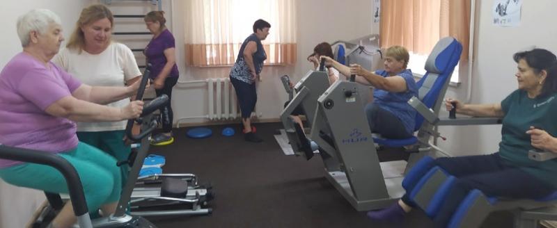 В Саткинском комплексном центре организованы группы здоровья для граждан пожилого возраста