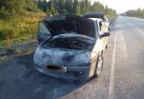 «В шаге от беды»: на дороге в Саткинском районе едва не сгорел автомобиль 