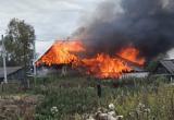 «Нужна помощь!»: пожар оставил без крыши над головой многодетную семью из Айлино 