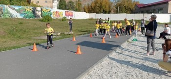 «Все готовы? Поехали!»: воспитанники саткинского детского сада приняли участие в эстафете 
