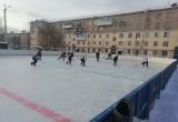 Саткинцы одержали победу на первенстве Саткинского района по хоккею с шайбой 