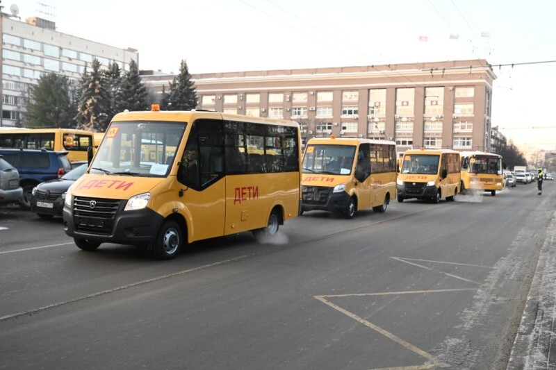 «До школы - в безопасности и с комфортом!»: Сулея получила один из 55-ти новых автобусов 