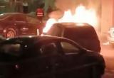 Сегодня в Сатке загорелся автомобиль