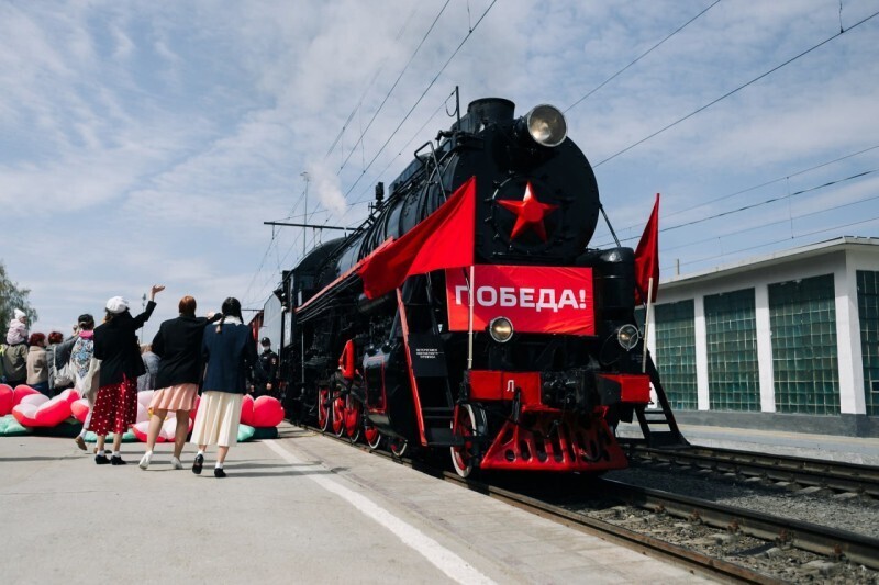 На Южный Урал приедет «Поезд Победы» на паровой тяге 