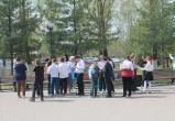 В саткинском сквере Славы сегодня начались мероприятия, посвященные Дню Победы