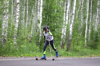 Саткинские спортсмены достойно выступили в соревнованиях по лыжероллерам