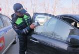 В Саткинском районе госавтоинспекторы проверяют соответствие тонировки регламенту 