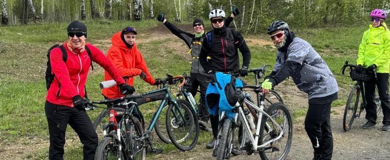«Ко Дню Победы!»: Саткинский район посетили туристы-велосипедисты из Перми 