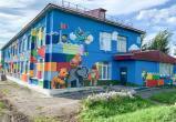 В Сатке продолжается яркое благоустройство детского сада №44 