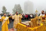 В Сатке на месте строительства нового храма прошло Боголужение