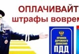 Несвоевременная оплата штрафов за нарушение ПДД влечёт административную ответственность