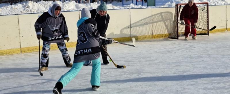 В Кусе на стадионе