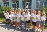  В лагере дневного пребывания школы №11 прошла замечательная акция под названием "Окна России"!