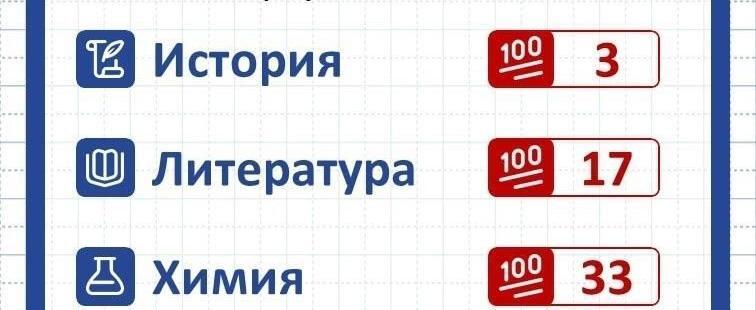 В Саткинском округе по итогам сдачи экзаменов по литературе и химии высший бал получили три выпускницы