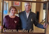 Памятная медаль «За любовь и верность» вручена Крохиным Павлу Викторовичу и Татьяне Геннадьевне