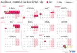 Как отдыхать будем? Утвержден календарь выходных и праздничных дней в 2026 году
