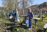  В Саткинском округе привели в порядок места захоронений ветеранов