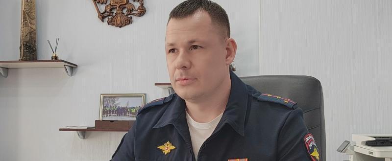 Обращение врио начальника отдела Госавтоинспекции Константина Цибульского к родителям
