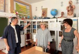 Замгубернатора и министр посетили Саткинскую школу-интернат для детей-сирот 