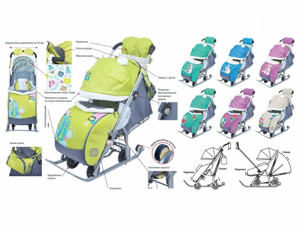 Купить Санки Коляску На Авито Бу