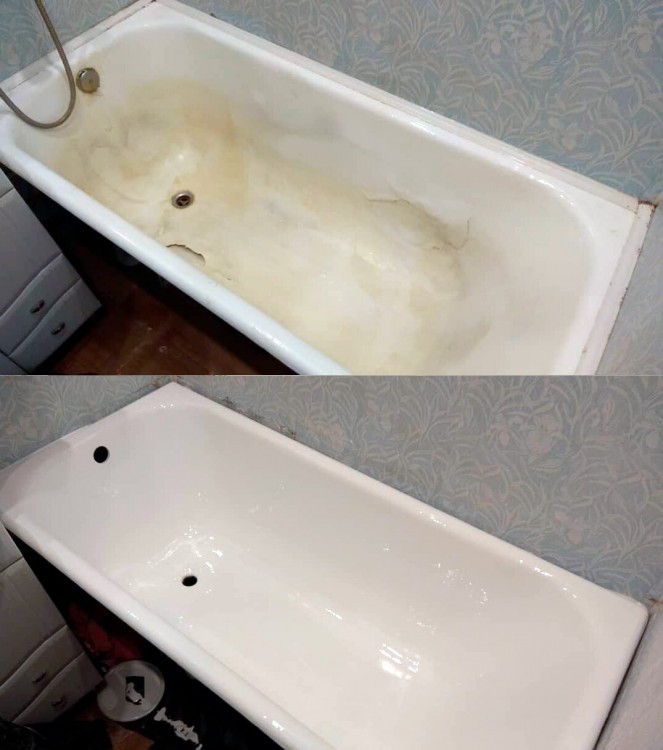 Реставрация ванны 